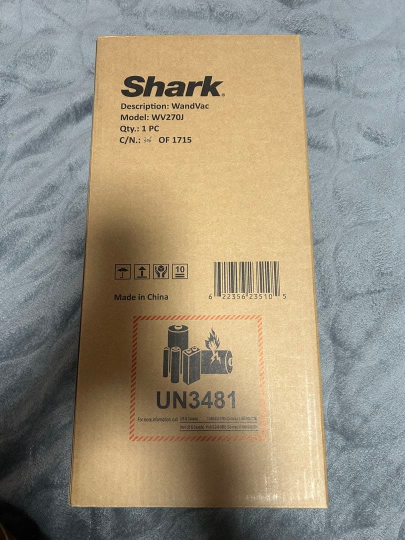 Sharkシャークハンディクリーナー コードレス W25 WV270J ブラック