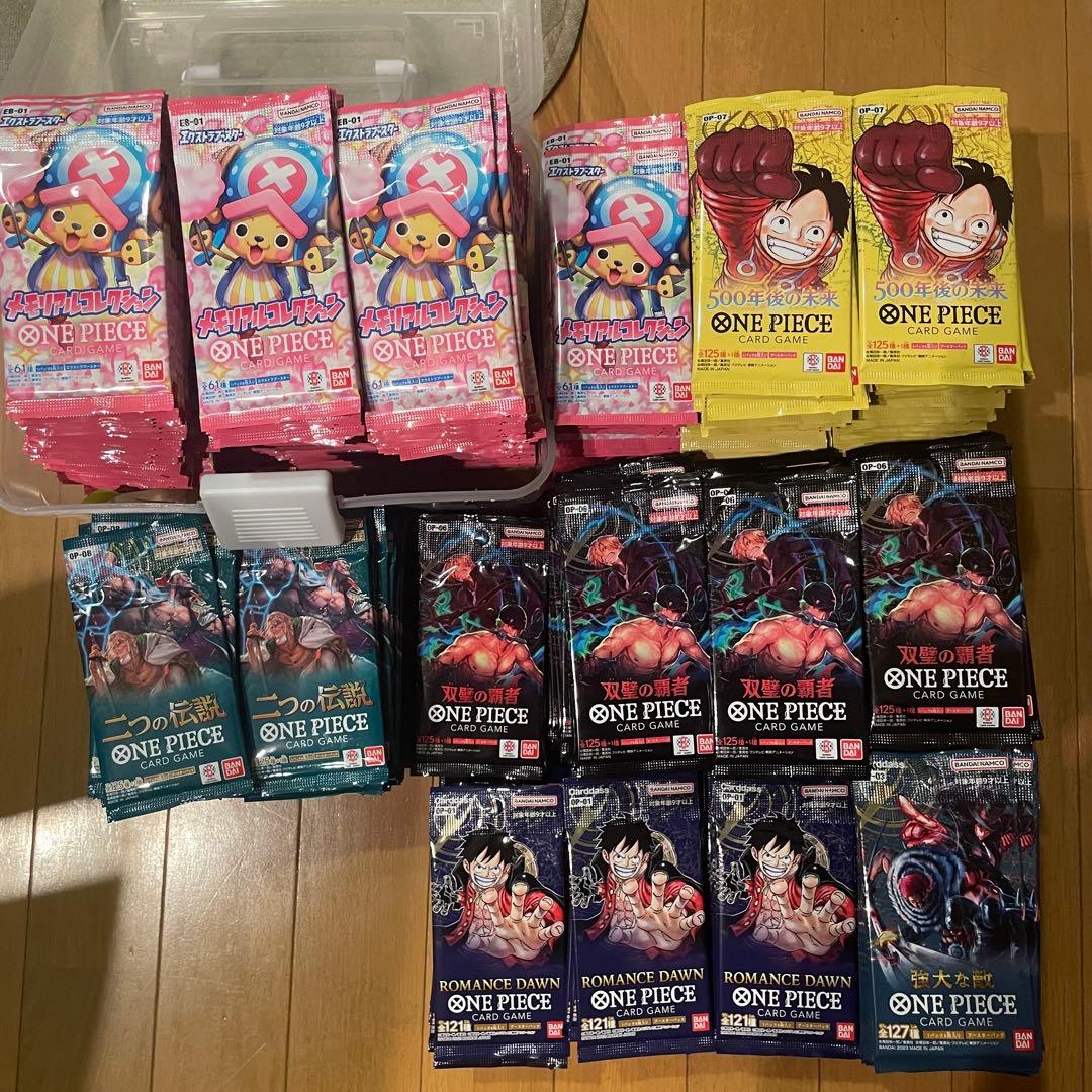 ワンピースカード　サーチ済みパック　まとめ売り　772p