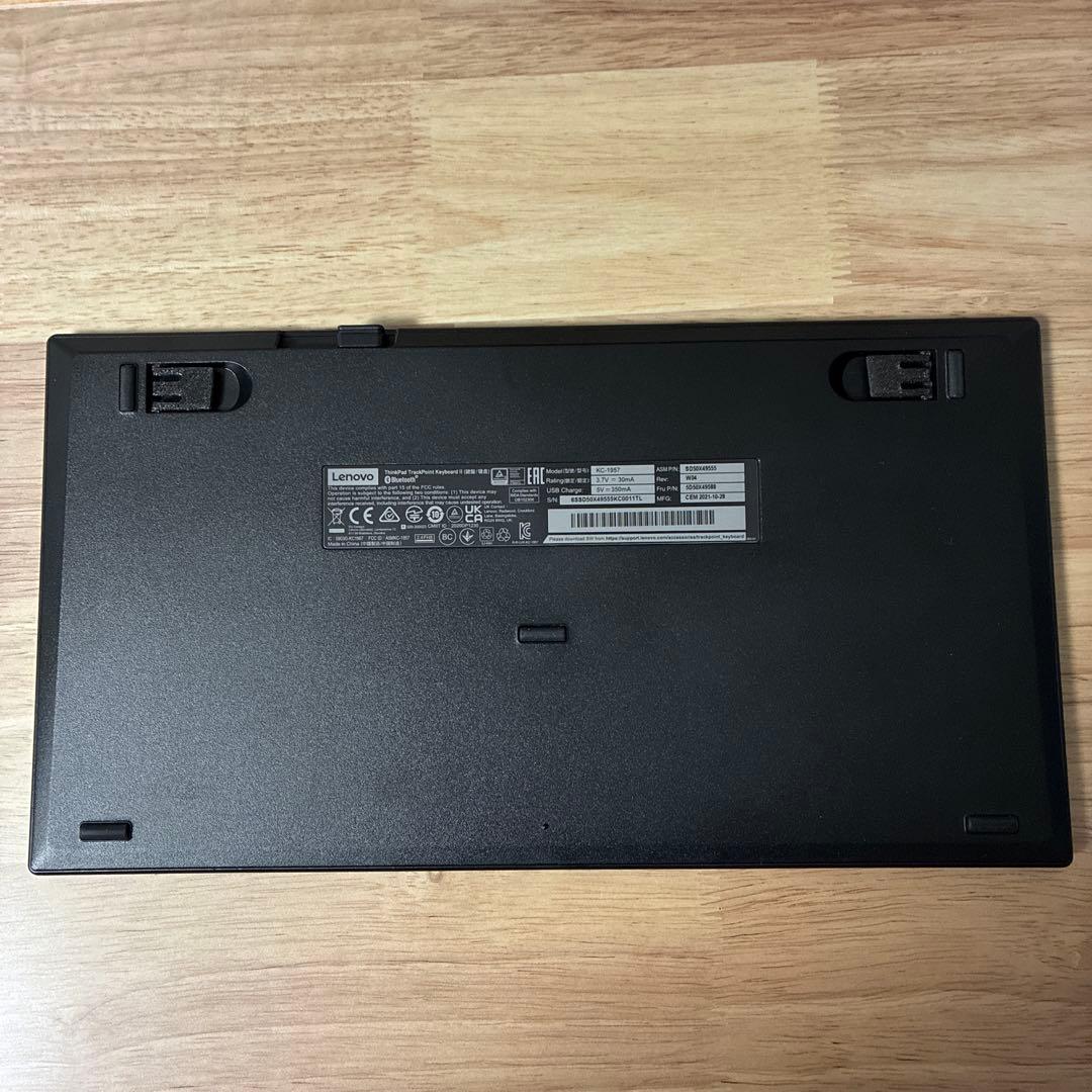 【Lenovo】ThinkPad トラックポイント キーボード II - 日本語