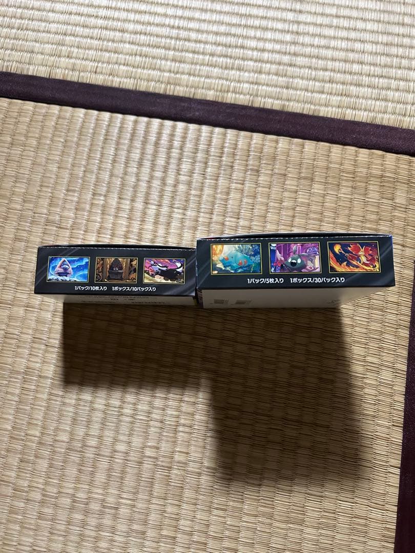 ポケモンカードゲーム MEGAドリームex、ニンジャスピナー 各1box