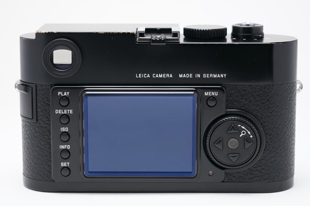 美品 対策済みCCD ID 15 ライカ Leica M9 ブラックペイント