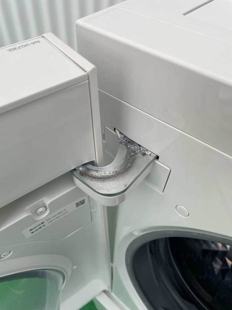 A28 パナソニック キューブル 7kg ドラム式洗濯機 コンパクト 温水洗浄