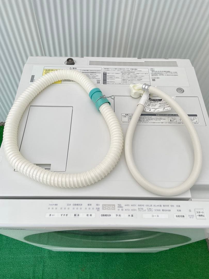 A28 パナソニック キューブル 7kg ドラム式洗濯機 コンパクト 温水洗浄