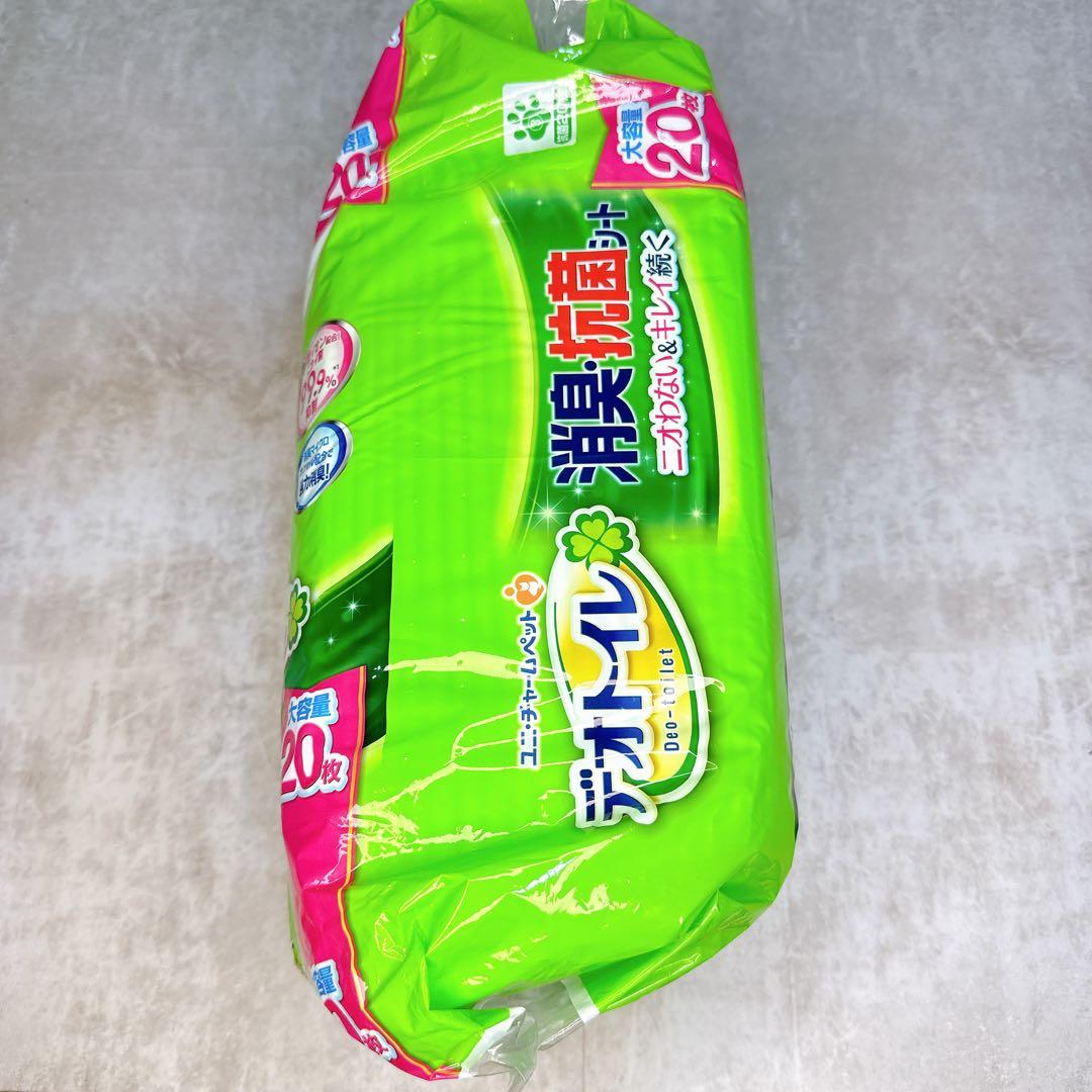 ユニチャームペット デオトイレ 消臭抗菌シート 20枚×5個 100枚 ねこ