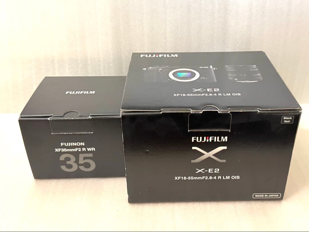 FUJIFILM X-E2 ミラーレスカメラ 2本レンズ付き