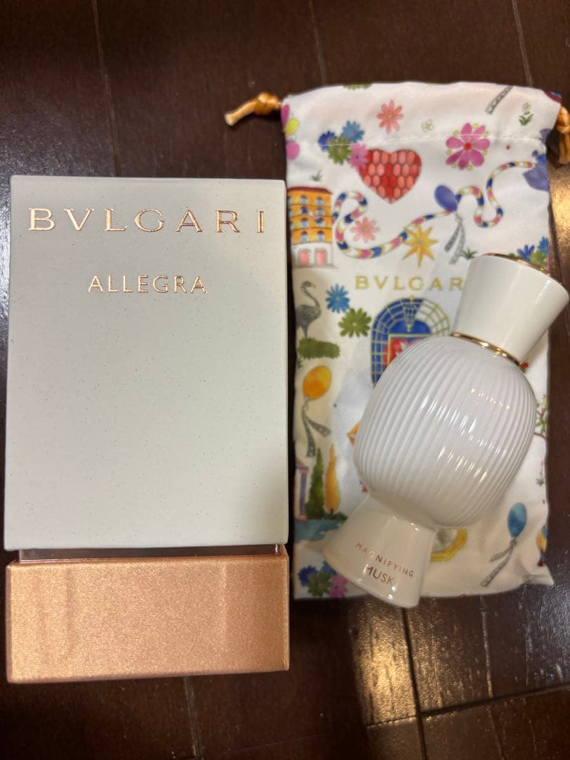 新作！BVLGARI ALLEGRA マグニファイング ムスク オードパルファム