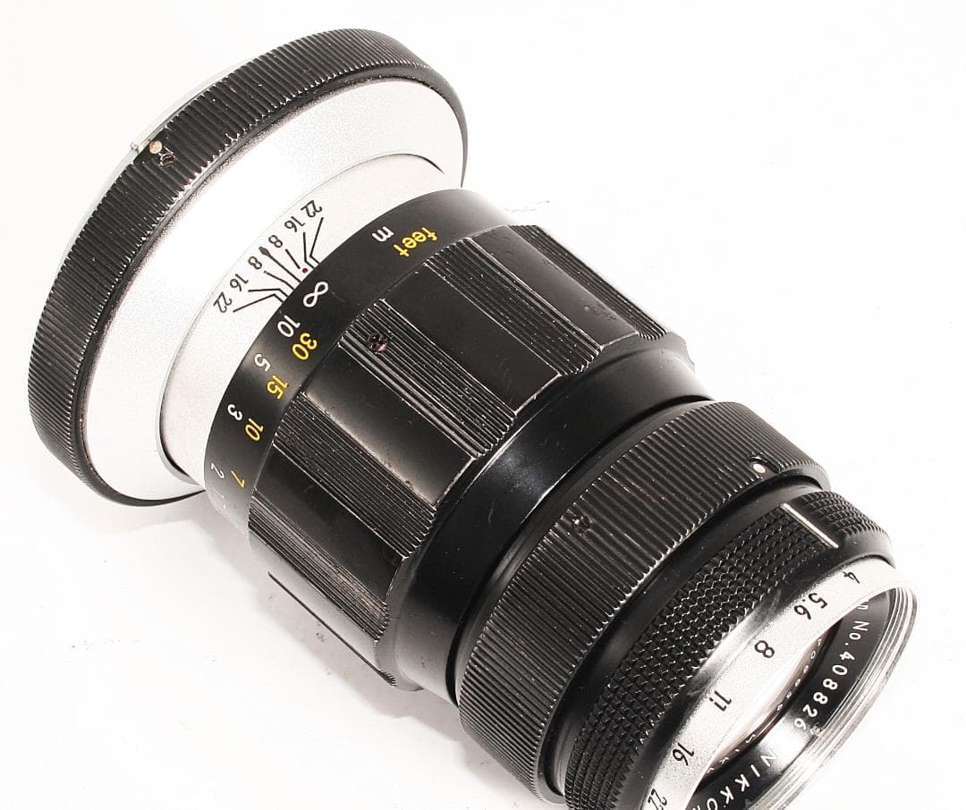 【良品】Nikon NIKKOR-T 10.5cm f/4 非Ai レア