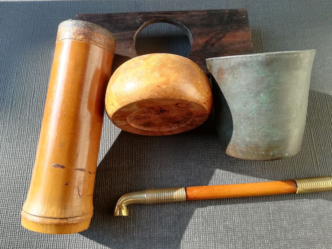 煙管&煙草箱　7点セット　骨董品