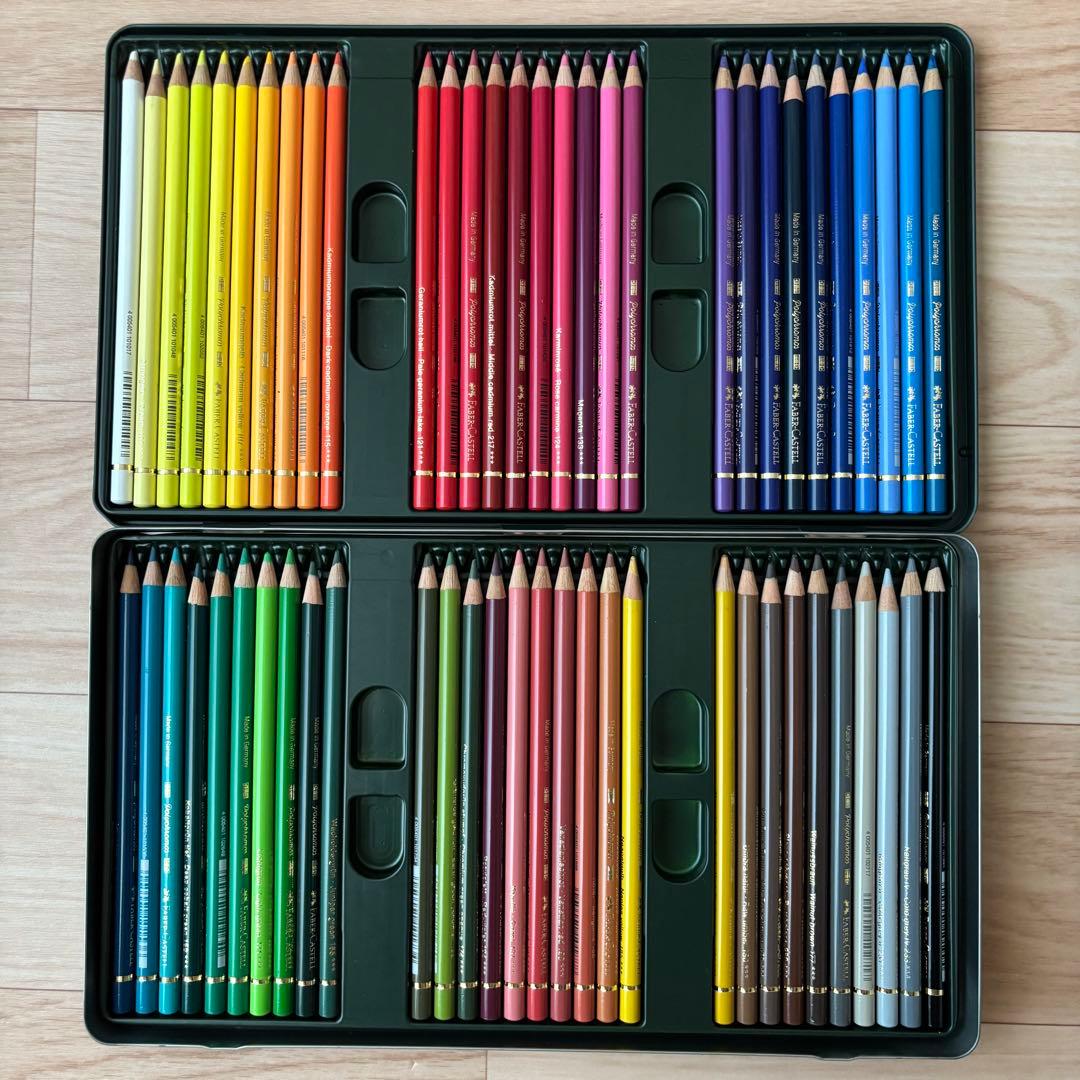 Faber-Castell Polychromos 60色セット 油性色鉛筆