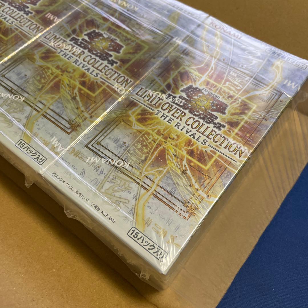 遊戯王OCG デュエルモンスターズ 3 box LIMIT OVER COLLECTION THE RIVALS