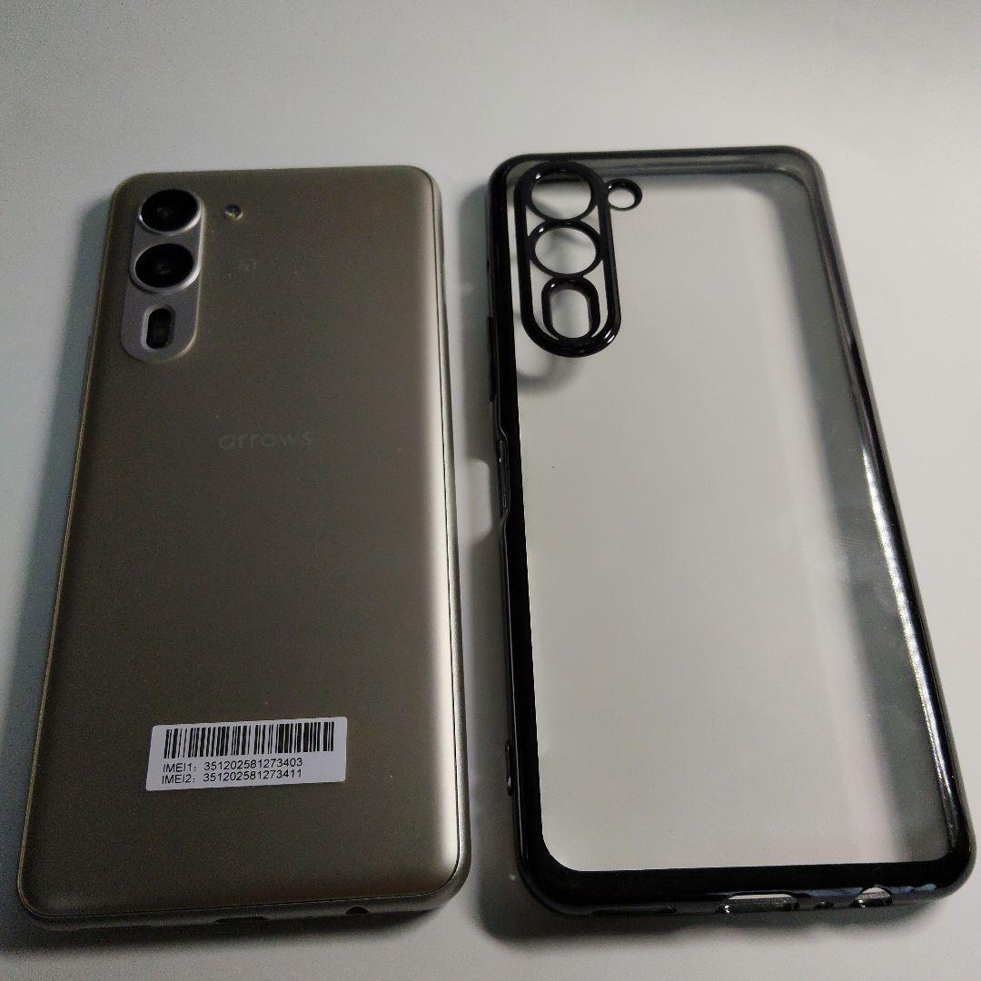 arrows スマートフォン 本体 ゴールド 　“自律神経パワー”が測れるスマホ