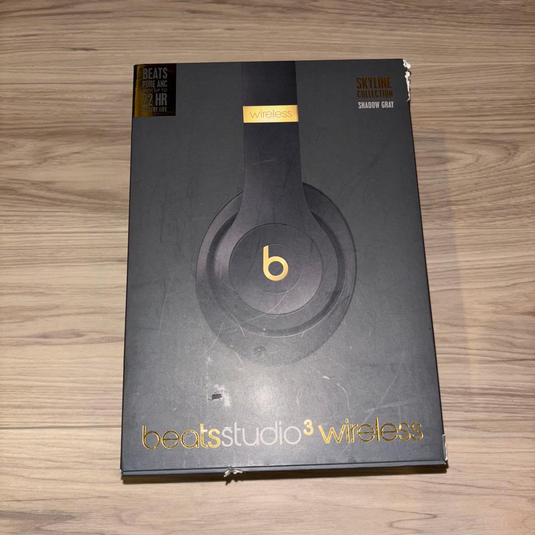 Beats Studio3 Wireless ヘッドフォン シャドーグレー 箱有