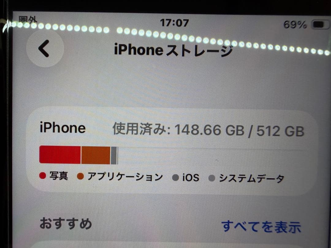 iPhone SE3 SIMフリー　512GB