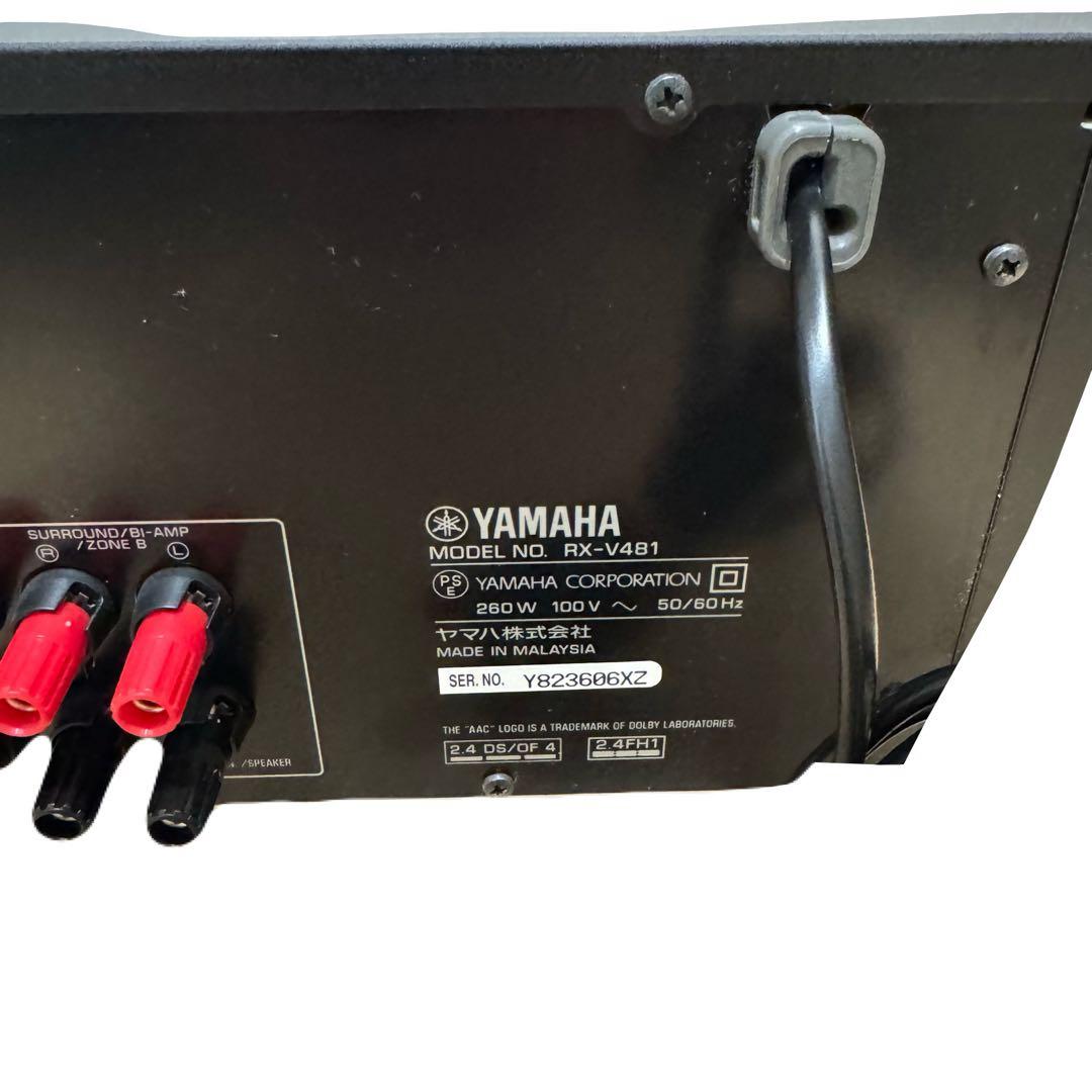 【美品】YAMAHA AVレシーバー RX-V481