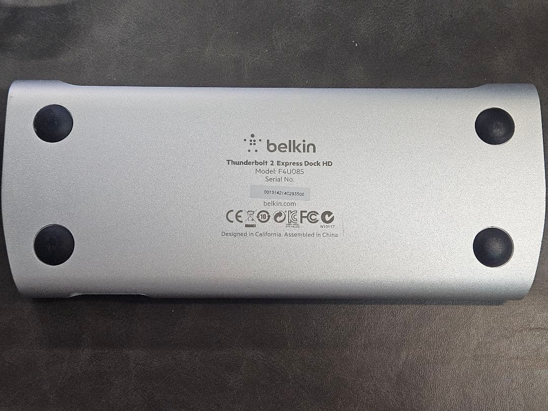 その他 belkin Thunderbolt 2 Express Dock F4U085
