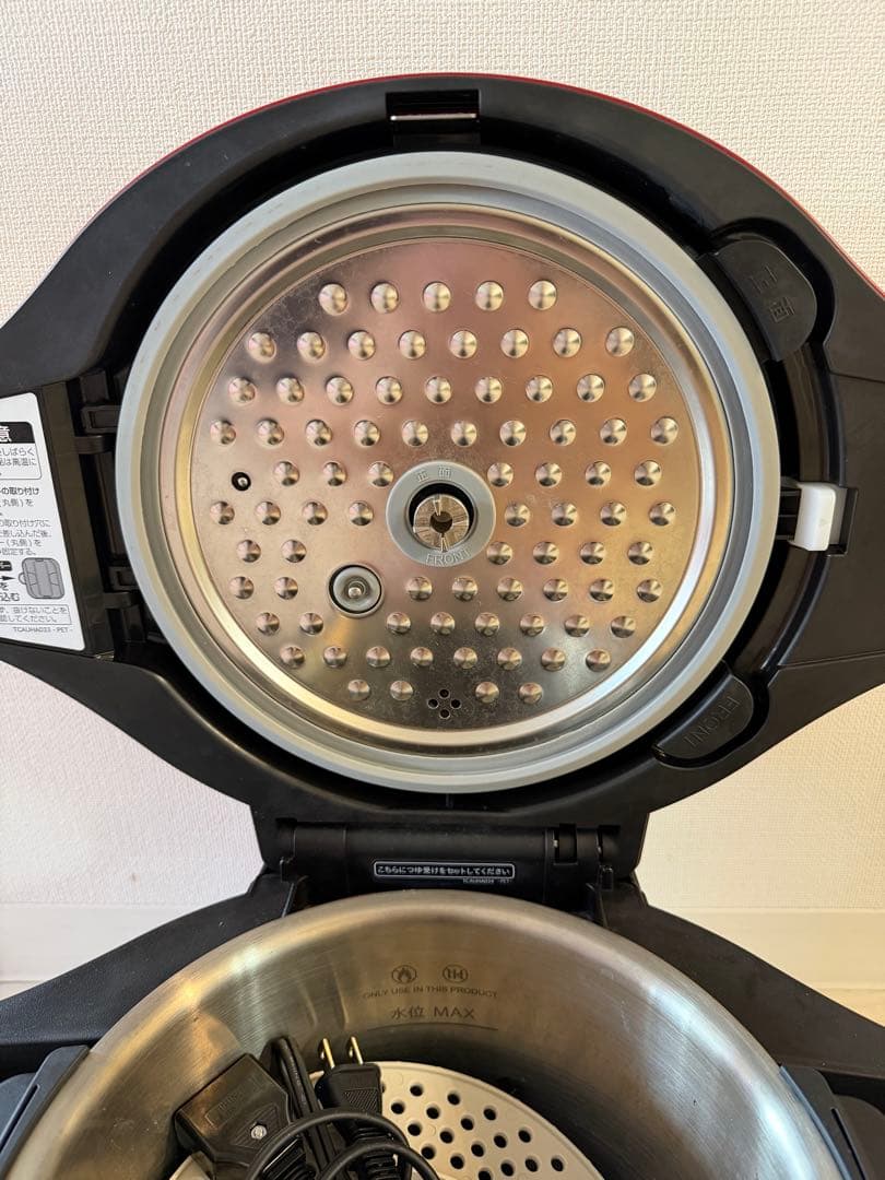 SHARP HEALSIO 赤色 多機能調理器具　ホットクック2.4L