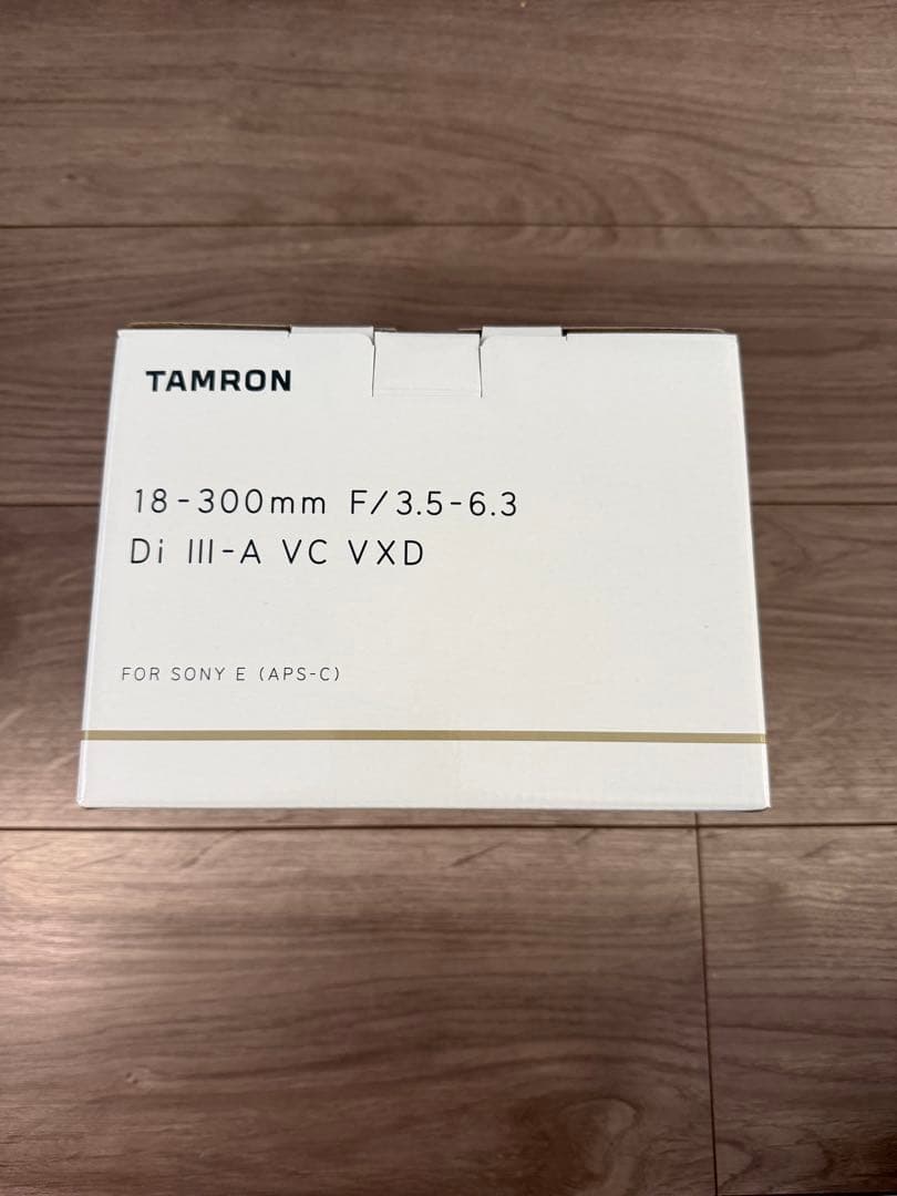 TAMRON 18-300mm ソニーEマウント用（Model B061）