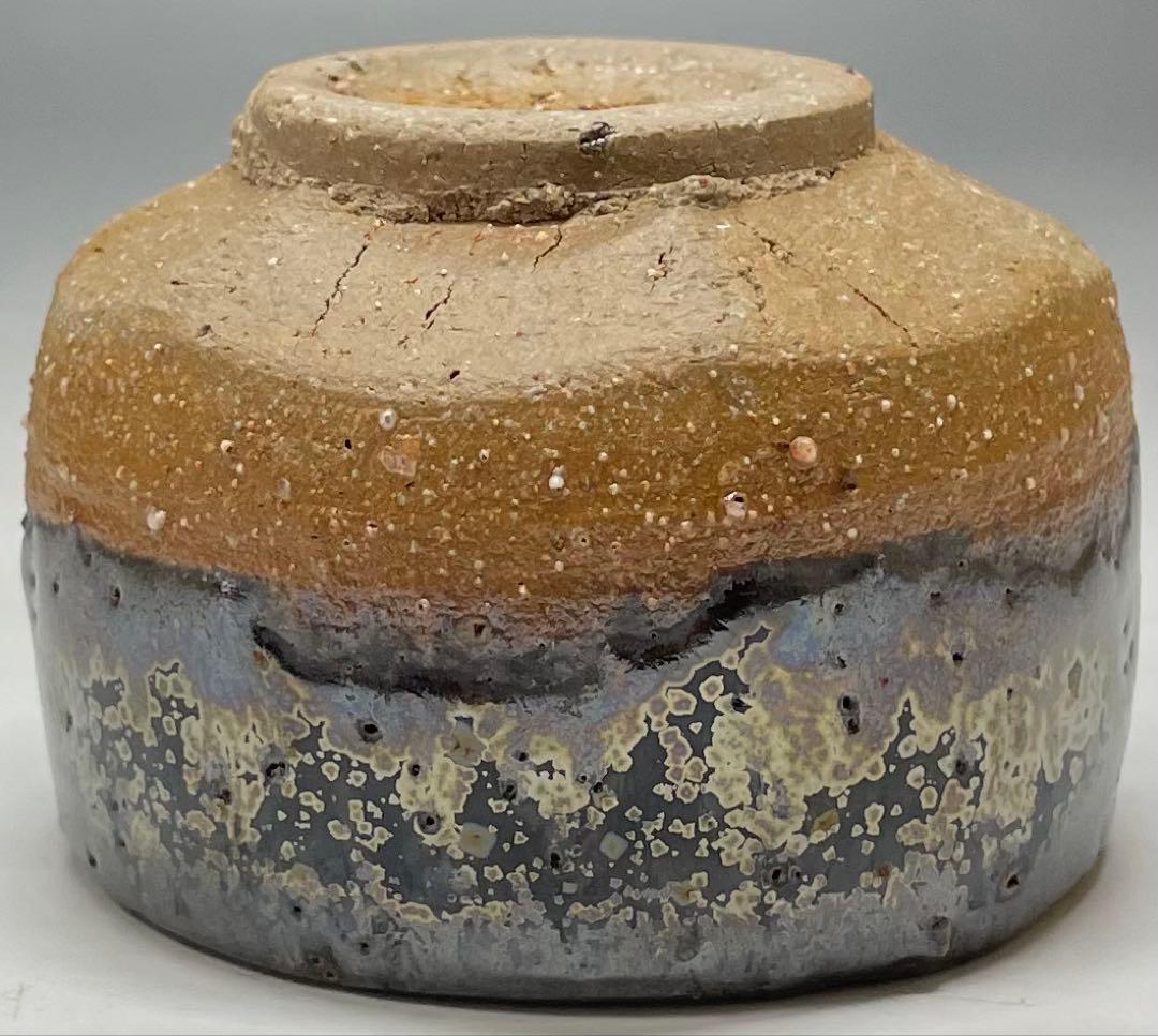 藤井茂男　黄金天目　ぐい呑　共箱　共布　栞 　h7550