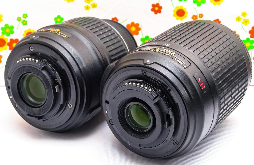 ニコン Nikon D3100☆スマホに送れる☆ダブルレンズ♪☆ガイドモード搭載