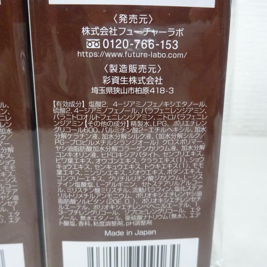 HAIR BEAUTE ÉCLAT カラートリートメント ダークブラウン 2本セ