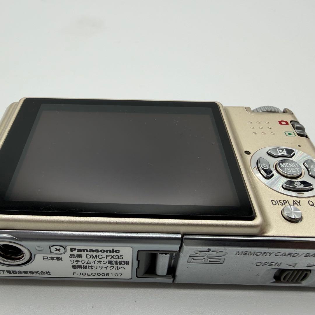 Panasonic LUMIX DMC-FX35 デジカメ　シャンパンゴールド