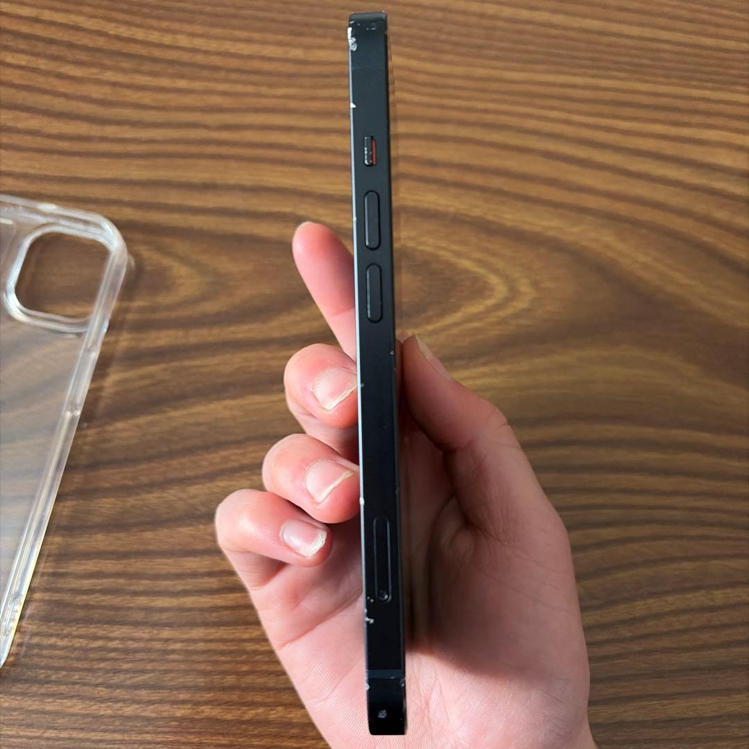 iPhone13 128GB ブラック SIMフリー 画面割れ FaceID不可