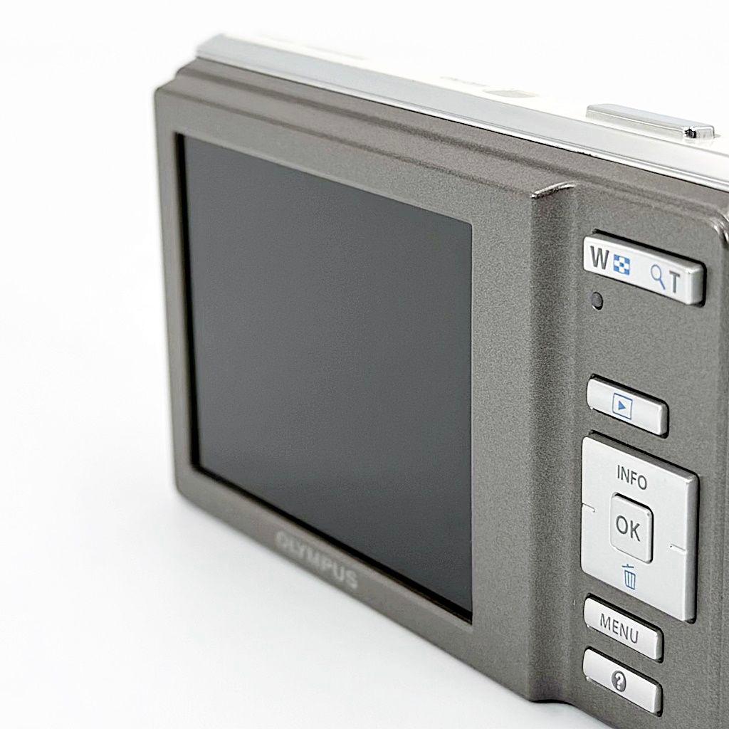 オリンパス FE-4020 パールホワイト コンデジ カメラ 中古