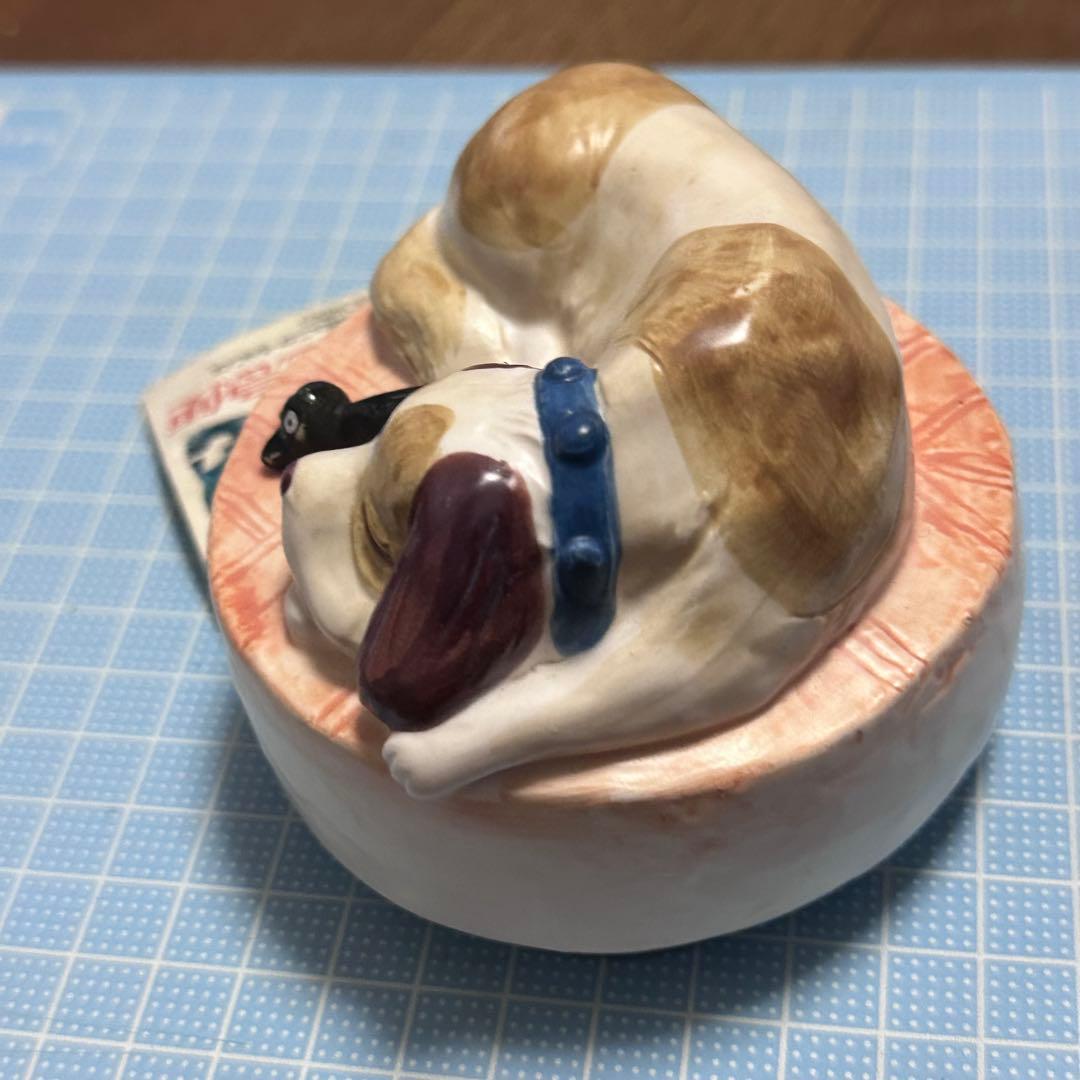 魔女の宅急便　ジェフとジジのオルゴール 陶器 元箱付 セキグチ製