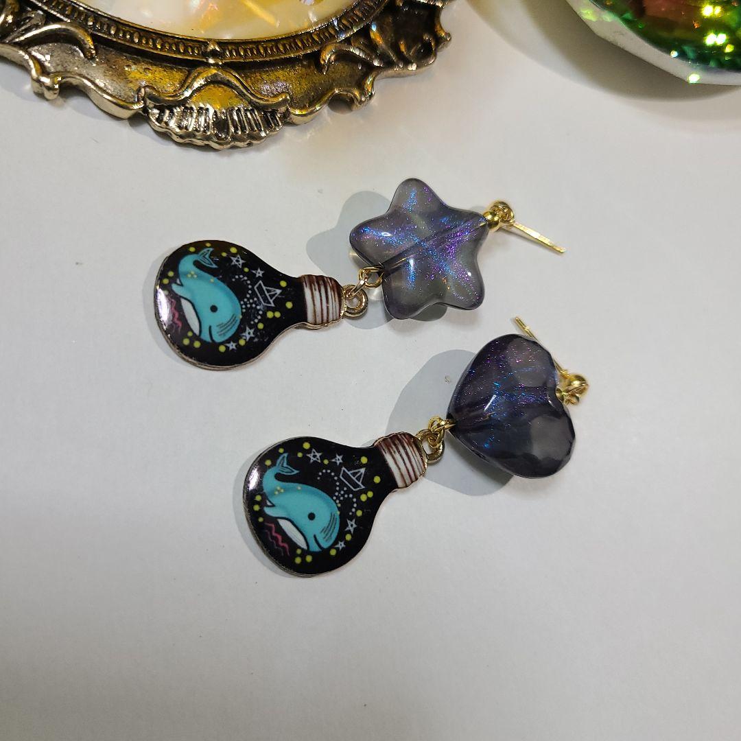 ハンドメイドピアス1796