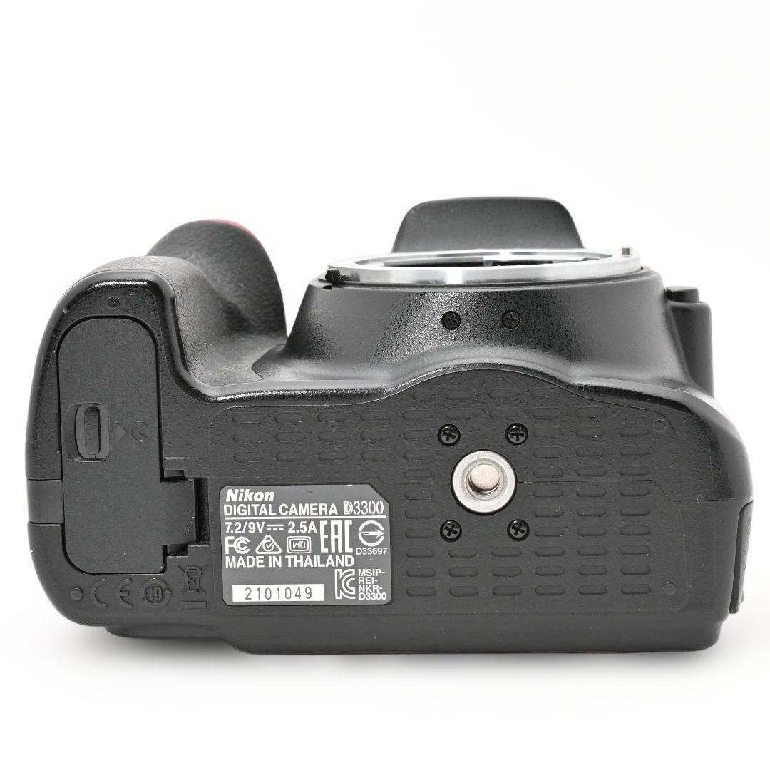 【良品・カメラケース付き】 Nikon D3300 ダブルズームキット2