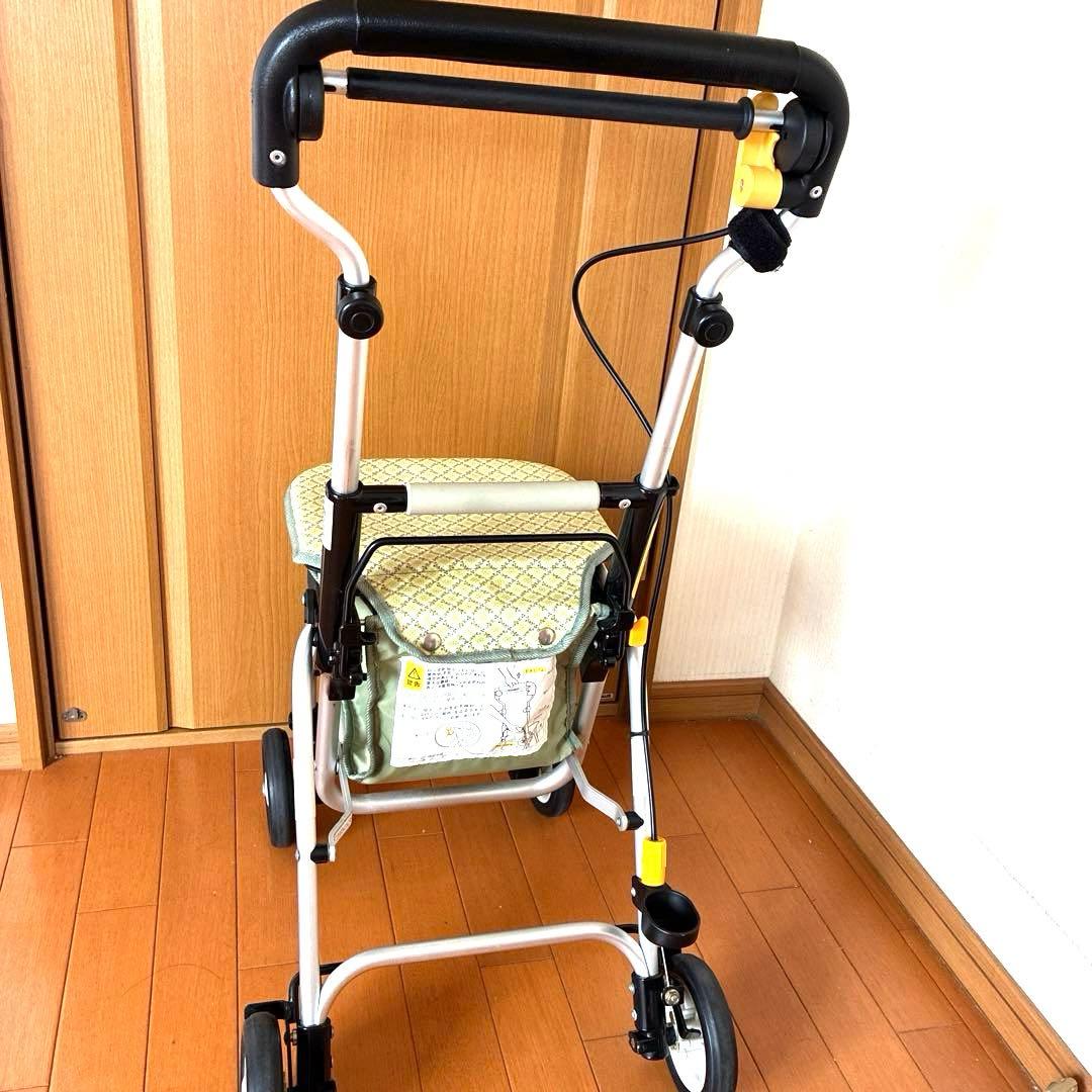 【極美品】シルバーカー 象印ベビー ライトミニ 手押し車介護用品 歩行補助