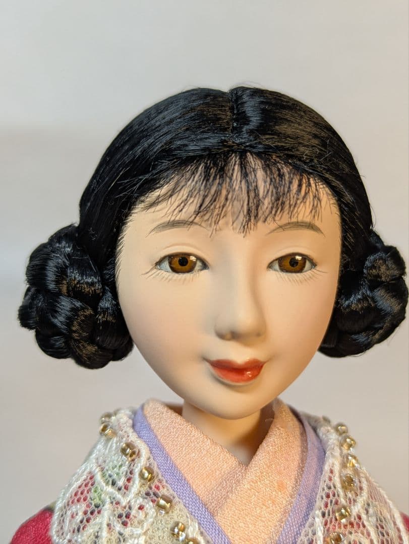 手足稼働1/6胡粉仕上げヘッド付ドール『久羅々』スタンド付ドール本体のみ