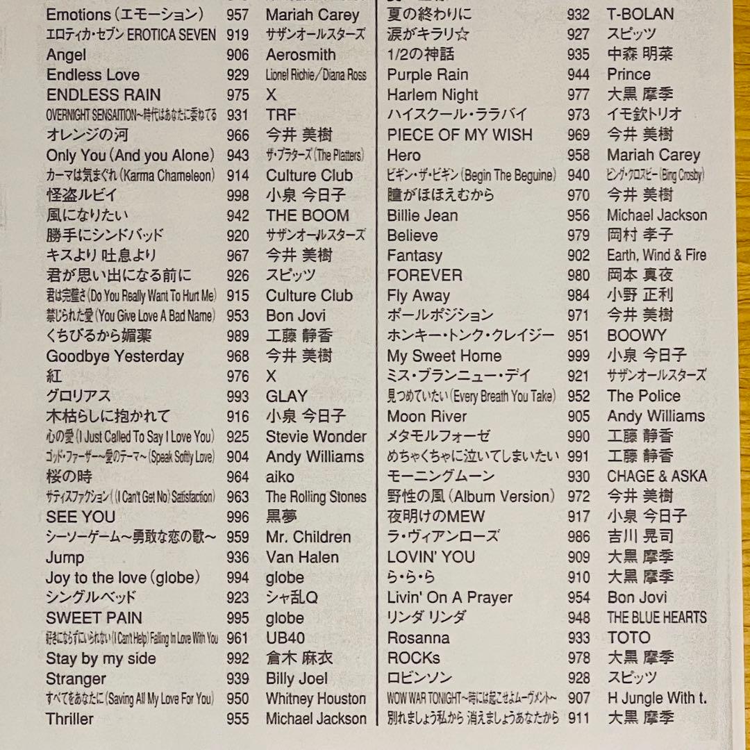 カラオケ オンステージ曲チップZ-PKS100Eポップス・歌謡・外国曲他100曲