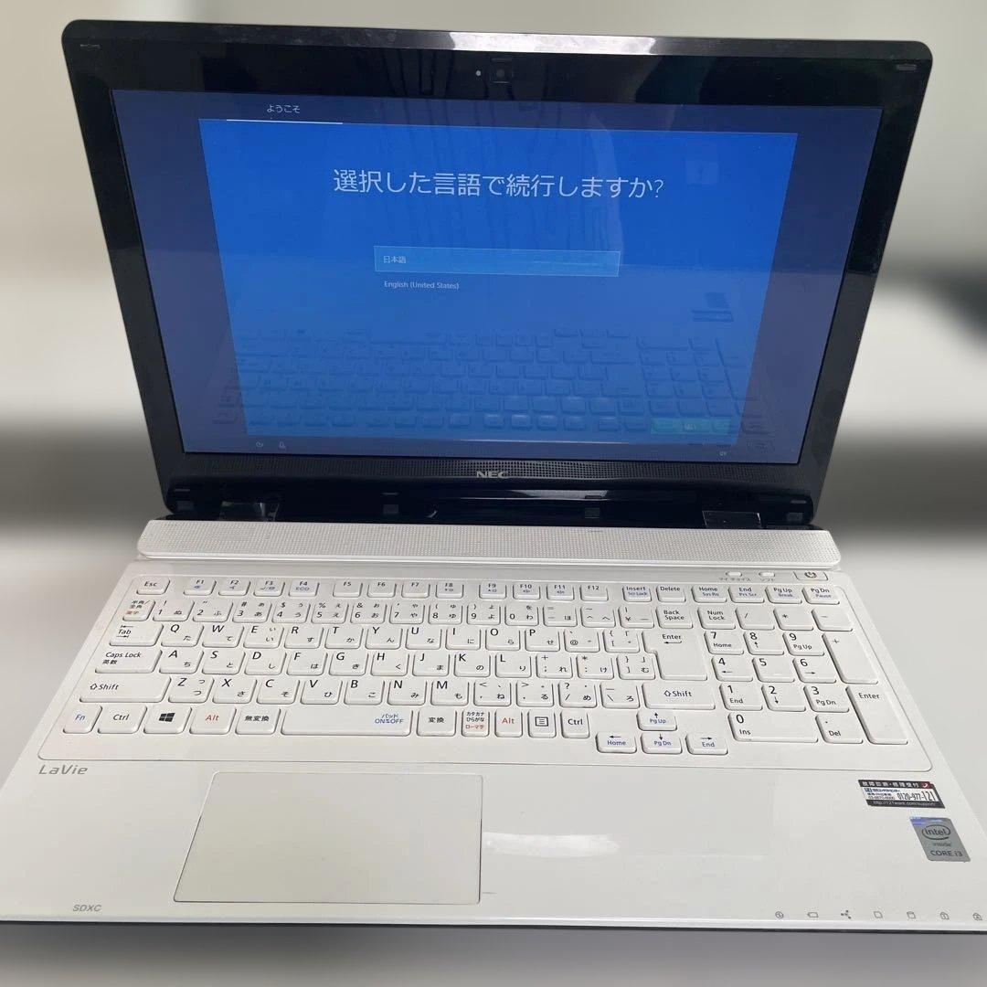 NEC ノートPC LAVIE 型番：PC-GN202FSA4 4GB