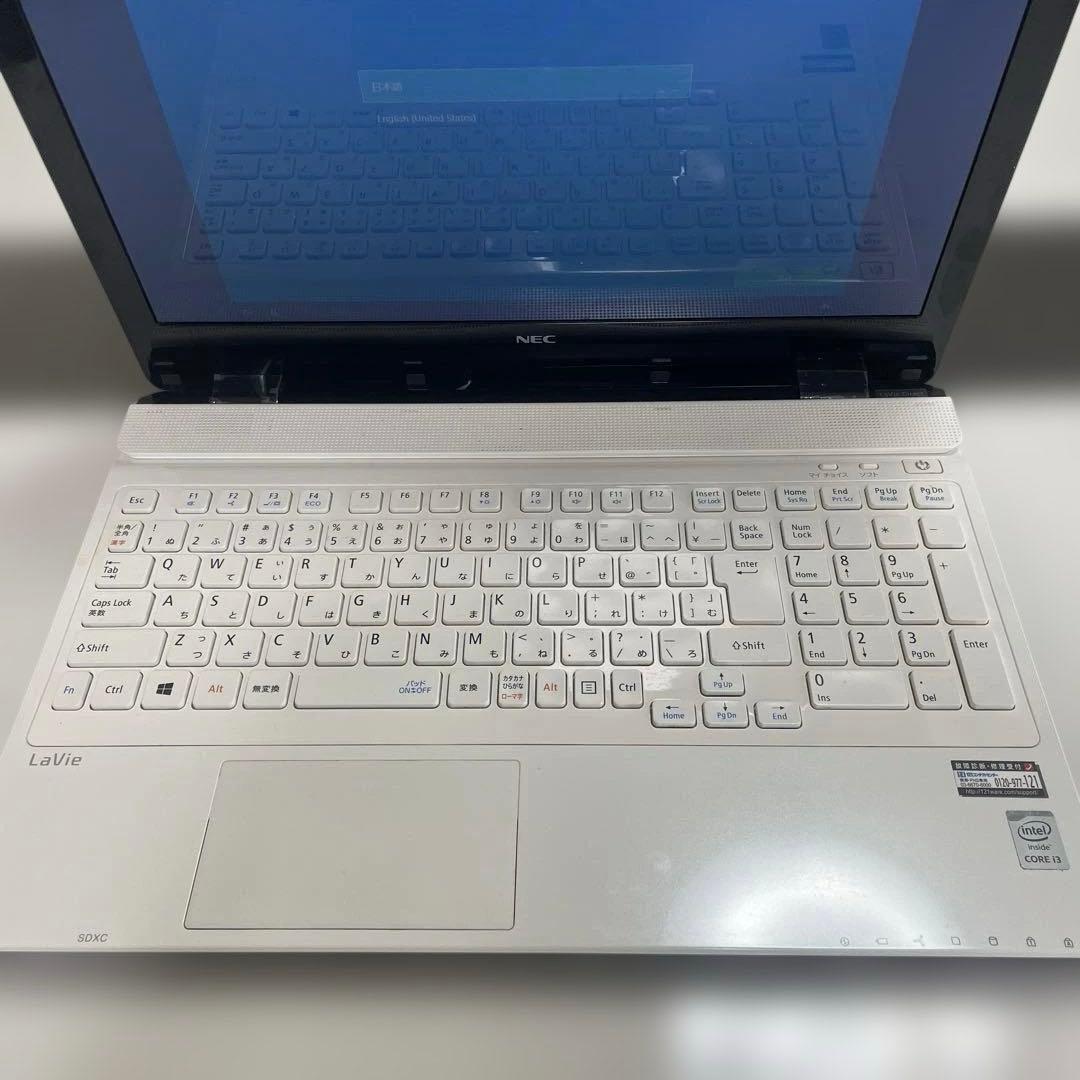 NEC ノートPC LAVIE 型番：PC-GN202FSA4 4GB