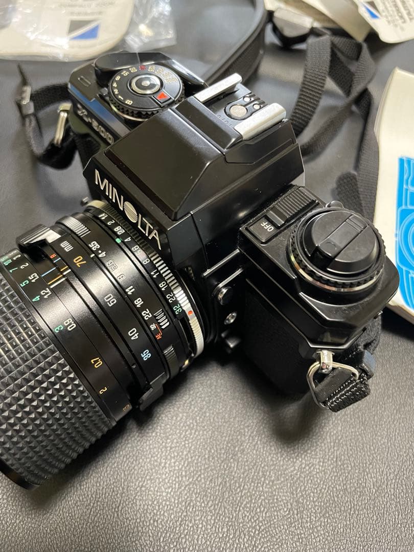 MINOLTA X-500 フィルムカメラ TAMRONレンズ