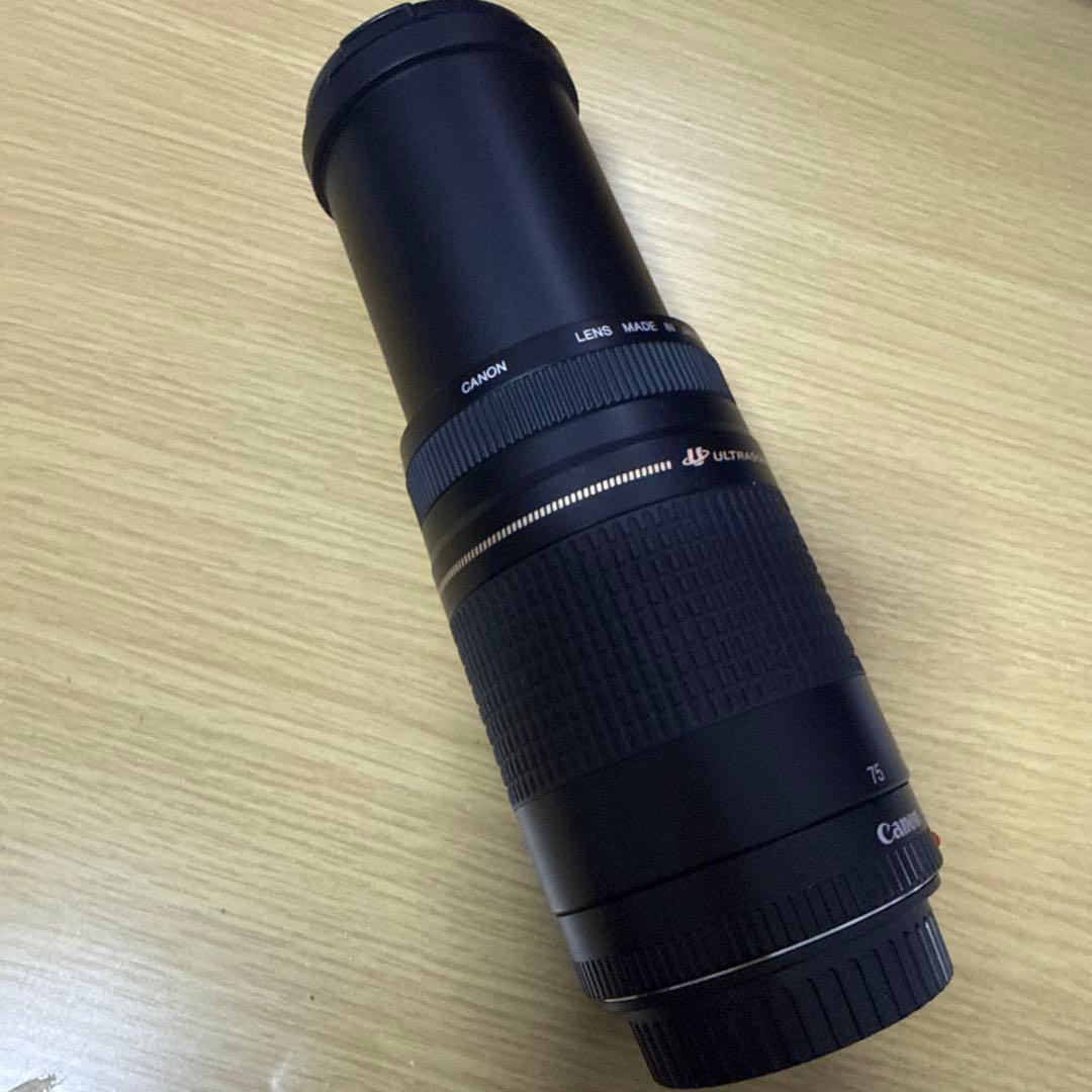 Canon キャノンEF75-300mm F4-5.6 III 超望遠レンズ