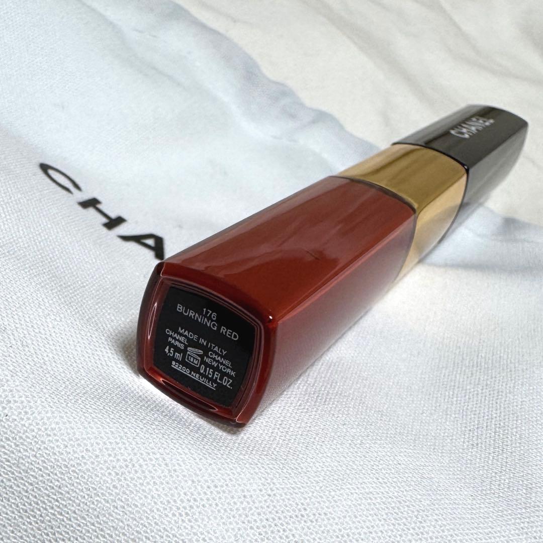 CHANEL ル ルージュ デュオ ウルトラ トゥニュ 176 バーニングレッド