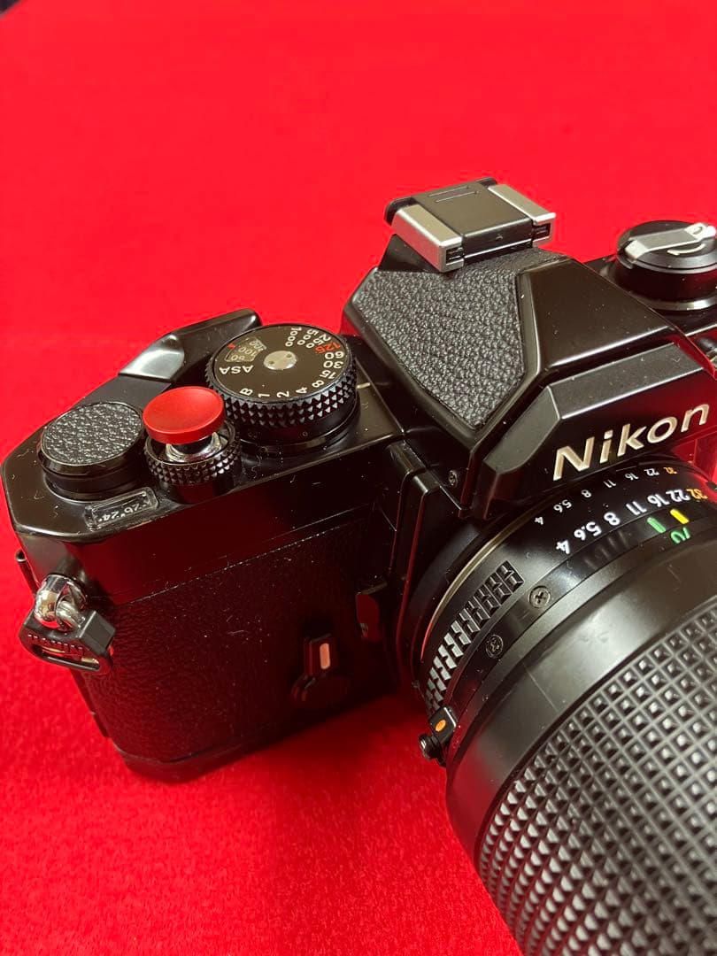 衝撃 これが極上品 FM ブラック ＯＨ済み70-210mmズ-ム付き