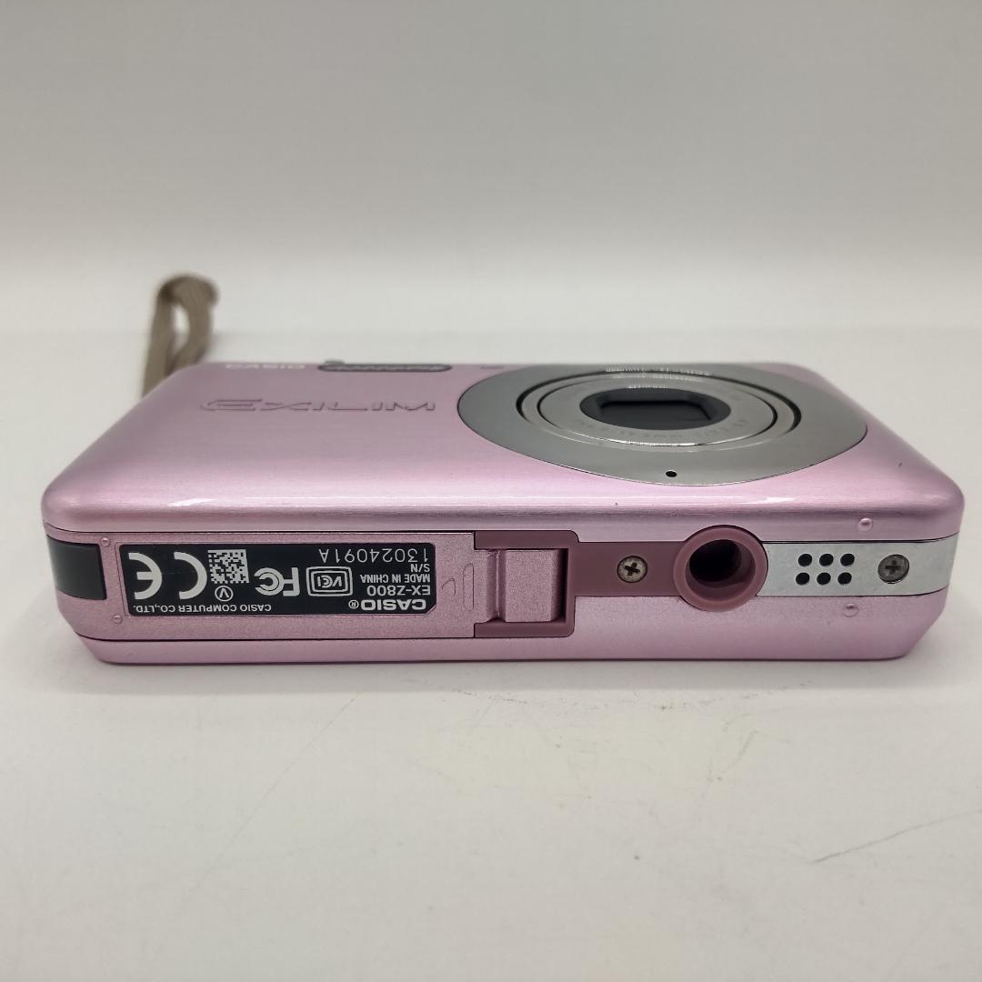 ジャンク CASIO カシオ EXILIM EX-Z800 ピンク コンデジ