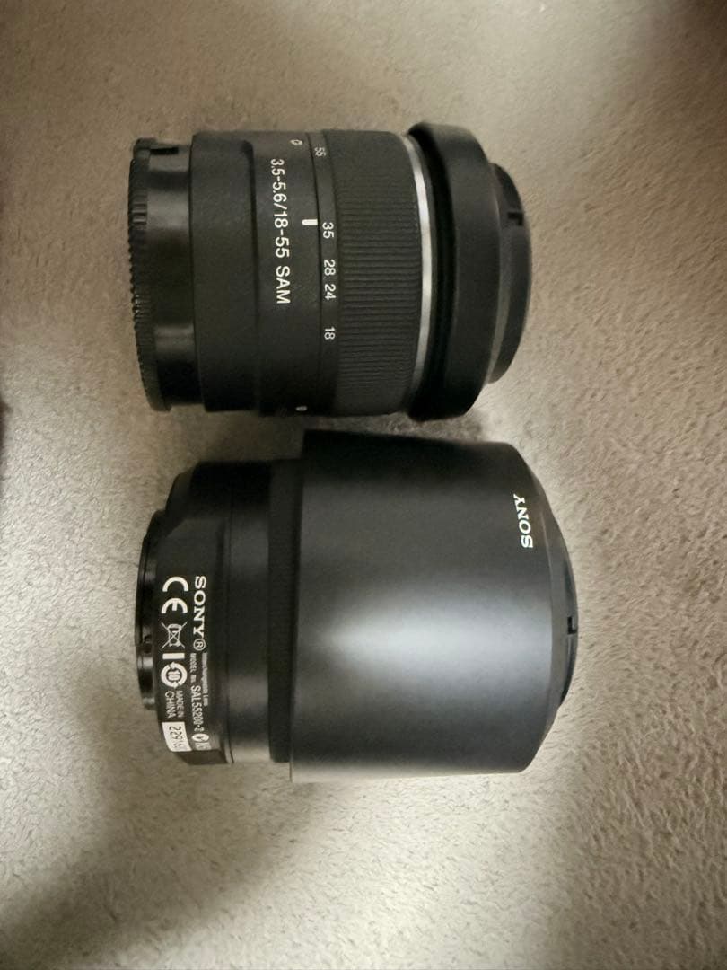 SONY α65 デジタル一眼レフカメラとレンズ2本セット