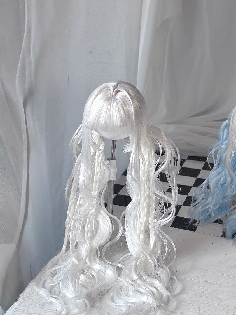 AX243 BJD 1/3 人形 ドール　用ウィッグ カツラ 耐熱 ハンドメイド