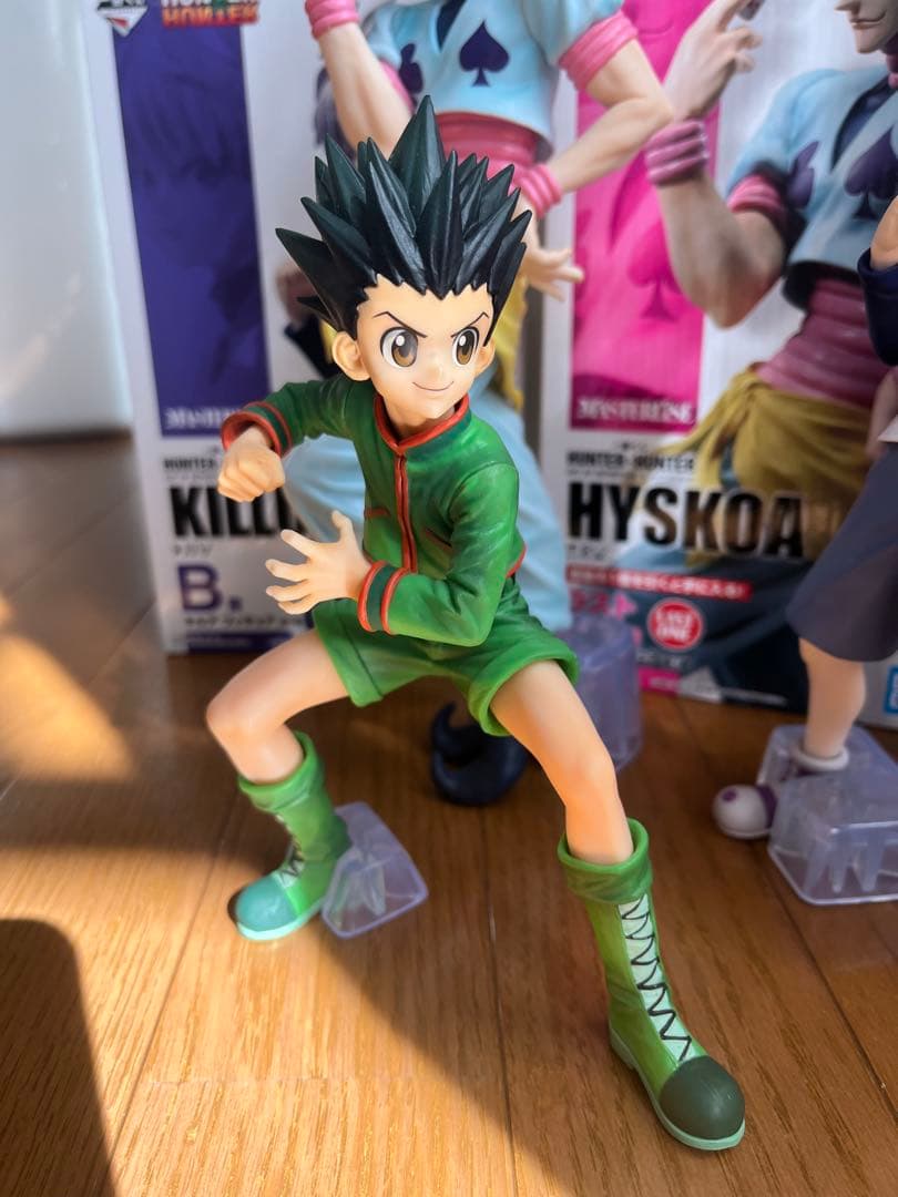 一番くじHunter×Hunter ハンターヒソカ　ゴンキルアセット　おまけつき