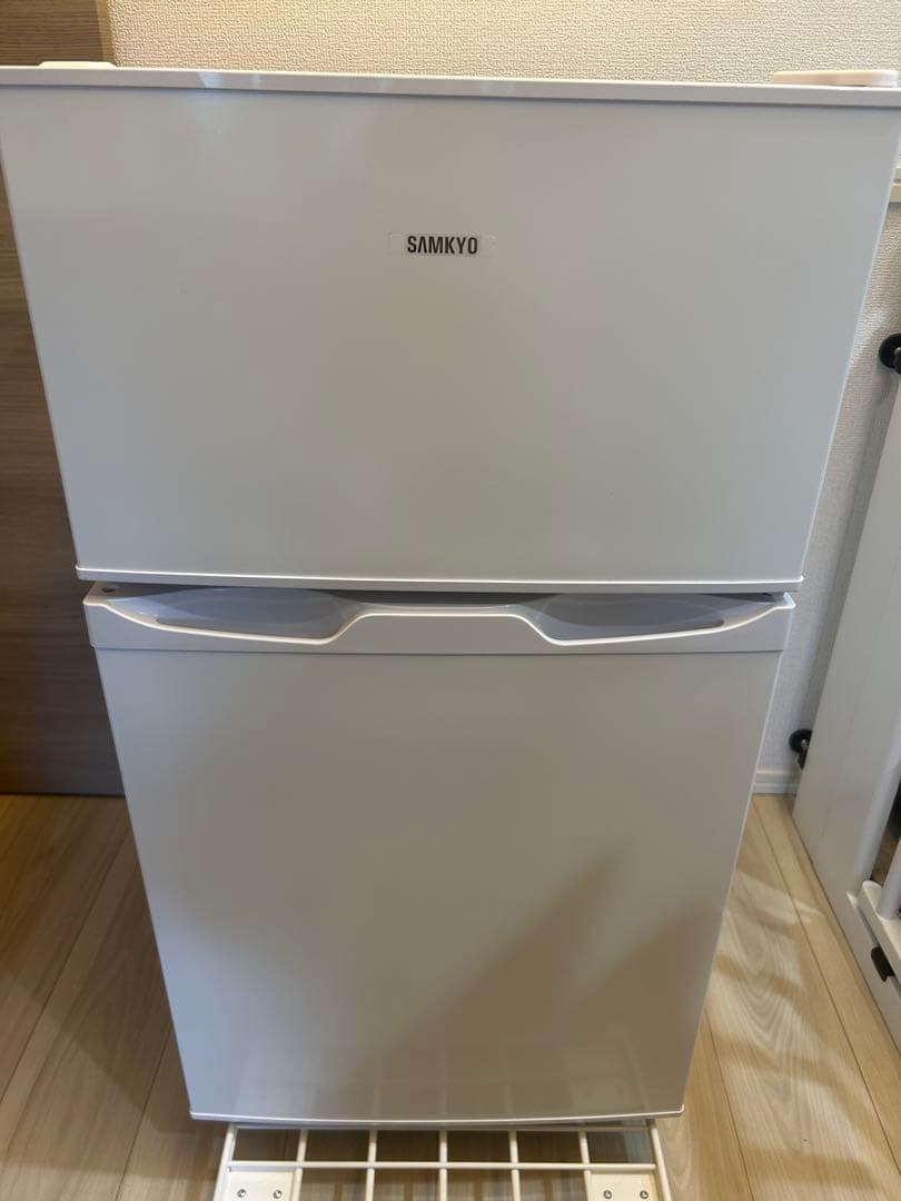 2025年製 SAMKYO 冷蔵庫 95L GU90 小型冷蔵庫 動作確認済
