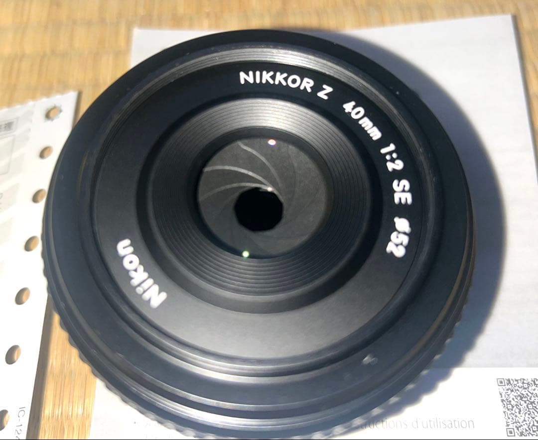 NIKKOR Z 40mm f/2（SE）　ニコン　zマウント