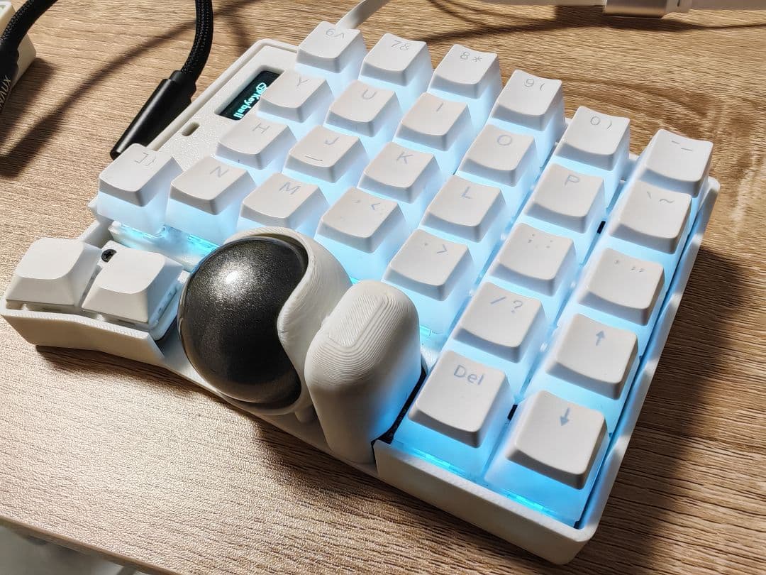 【すぐ使えます】keyball61 完成品 文字刻印あり