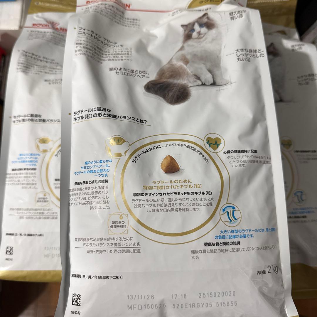  CANIN ラグドール 2kg 3袋セット