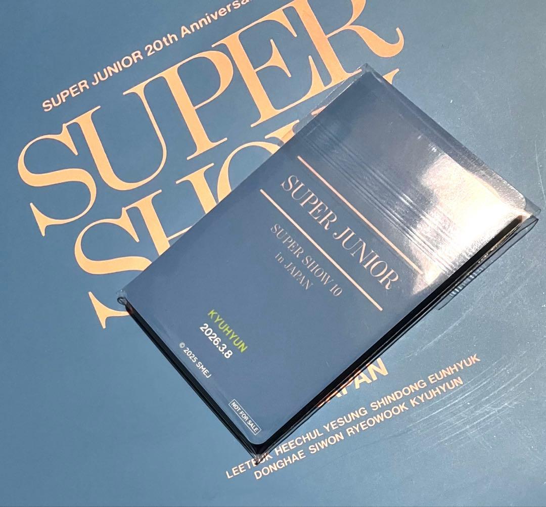 【新品】super junior SS10 3/8プレミアシート特典 カード全種