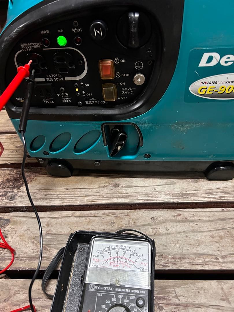 Denyo GE-900SS-IV インバーター発電機 動作OK 引き取り限定