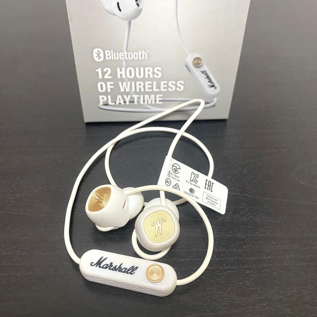 【極美品】 Marshall マーシャル MINOR II ホワイト